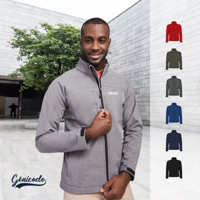 Veste softshell 3 couches perso en sérigraphie