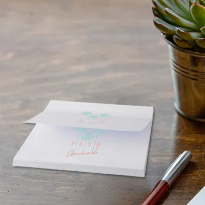 Bloc post-it autocollant 75x75mm