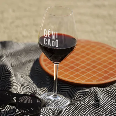 Verre à vin en cristal 480 ml personnalisé