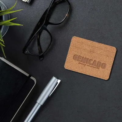 Porte-cartes anti RFID en liège