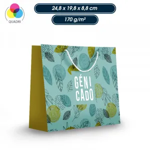 Sac kraft petit format horizontal