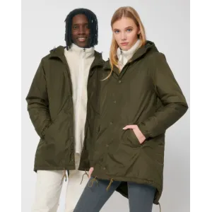Padded Parker Veste parka unisexe matelassée