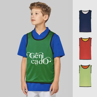 Chasuble de rugby réversible enfant