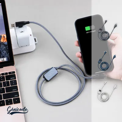 Câble de charge rapide 100W recyclé (1m)