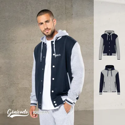Bomber à capuche unisexe personnalisable
