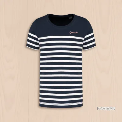 Marinière pour enfant 100% coton bio