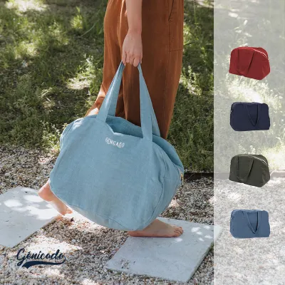 Sac week-end en lin lavé fabriqué en France