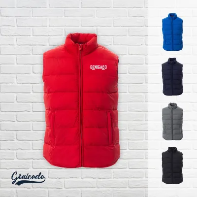Bodywarmer polyester effet duvet