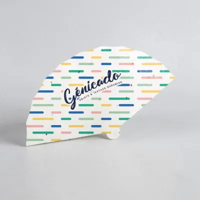 Éventail en papier graines