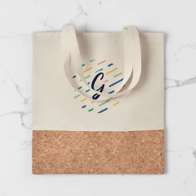 Tote bag avec fond en liège