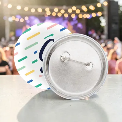 Badge rond 58 mm