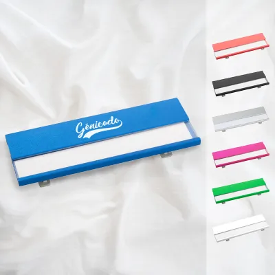 Badge aluminium avec couleur au choix