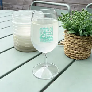 Verre à pied en tritan fabriqué en Europe