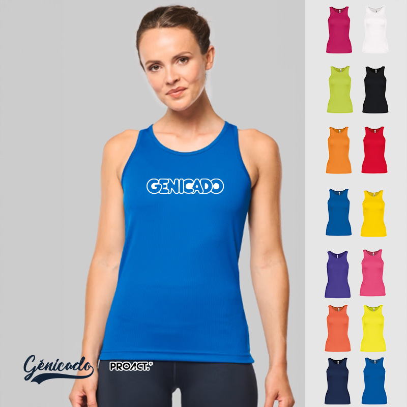 Débardeur de sport femme