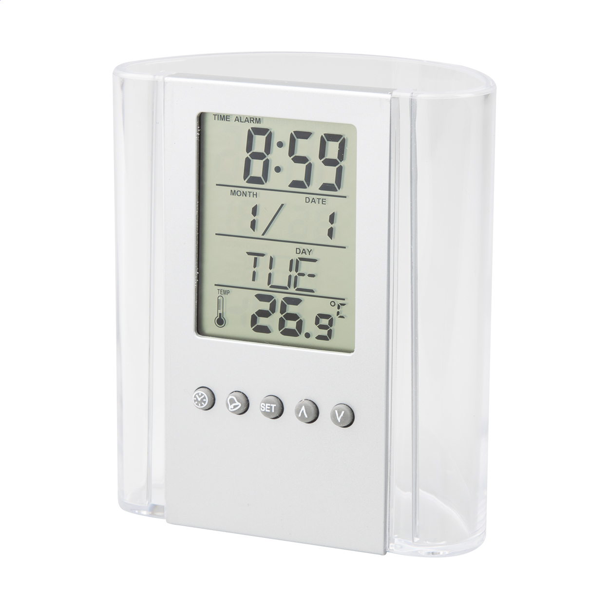 Pot à crayons avec écran