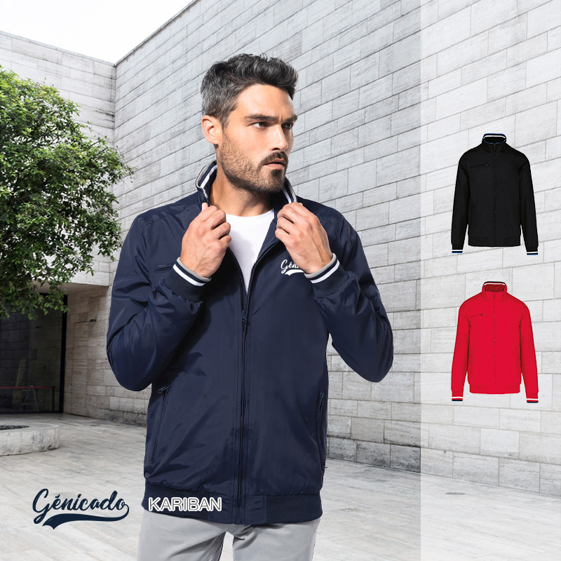 Blouson bomber personnalisé city
