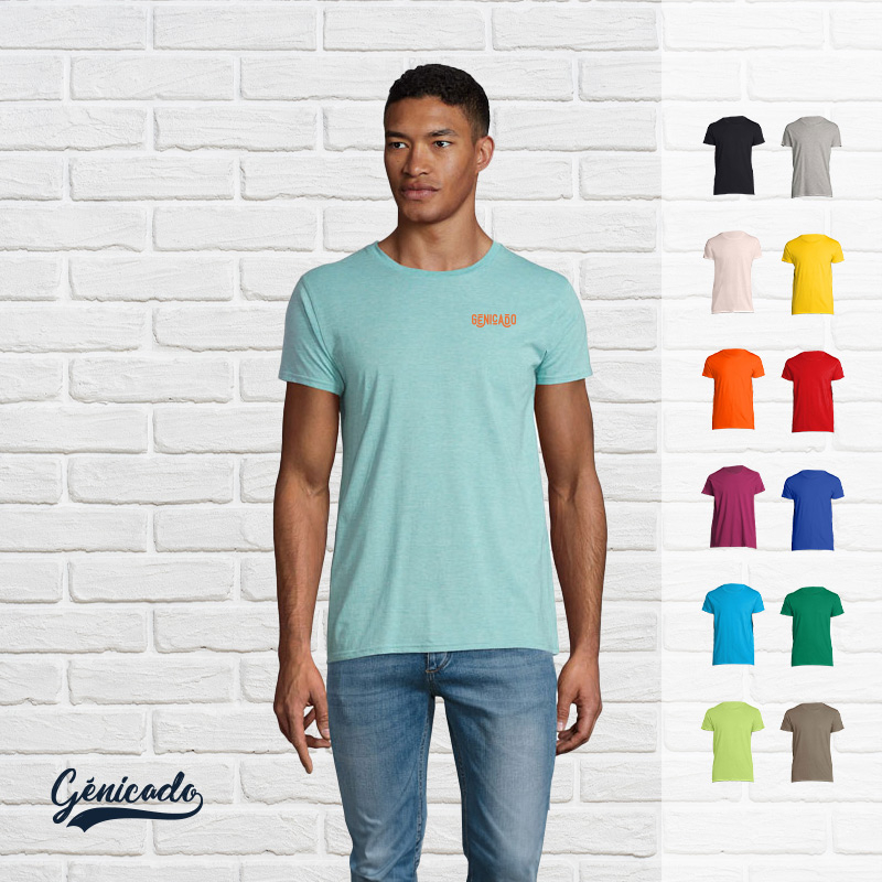 T-shirt homme en coton biologique 150g