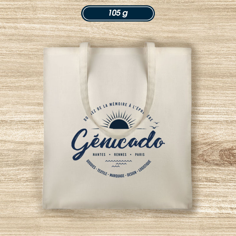 Tote bag en coton bio personnalisé