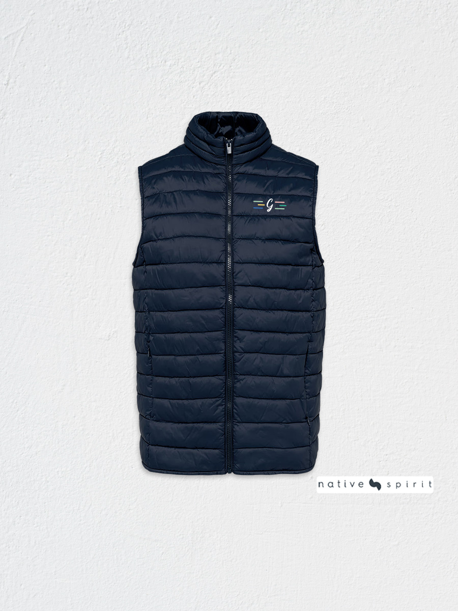 bodywarmer personnalisé en polyamide