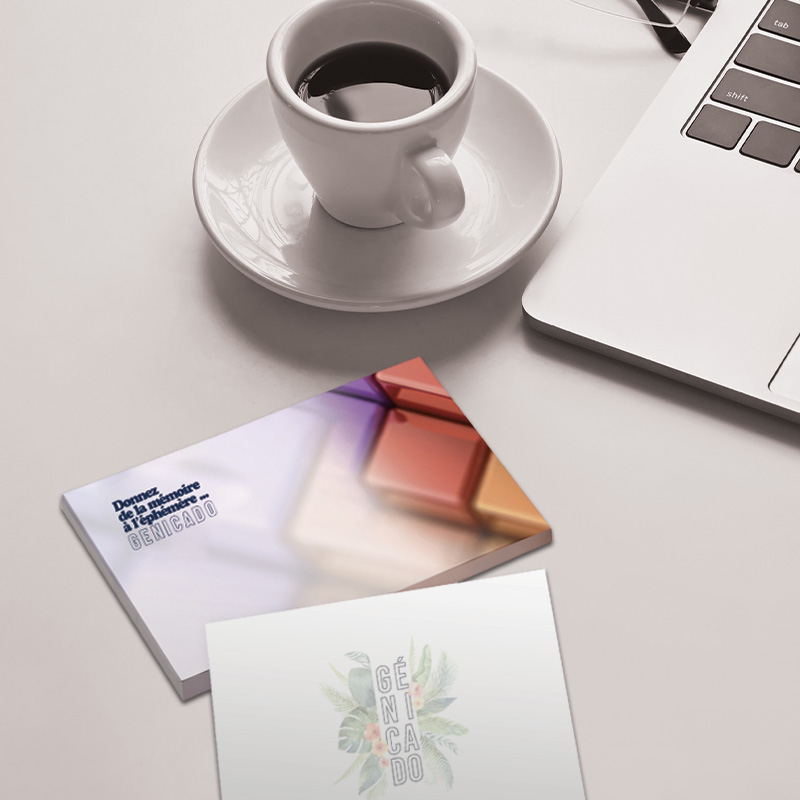 Post it autocollant 50x75mm