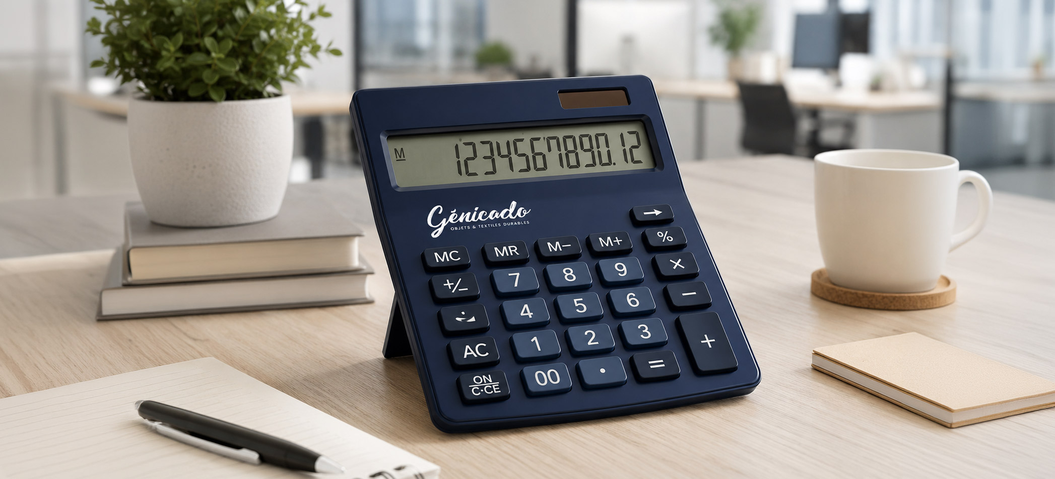 Calculatrice de bureau personnalisable