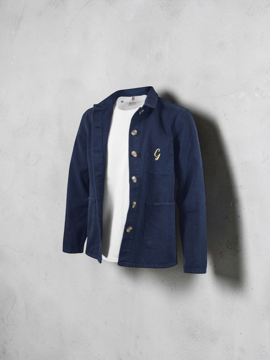 Veste made in France personnalisable Moleskine