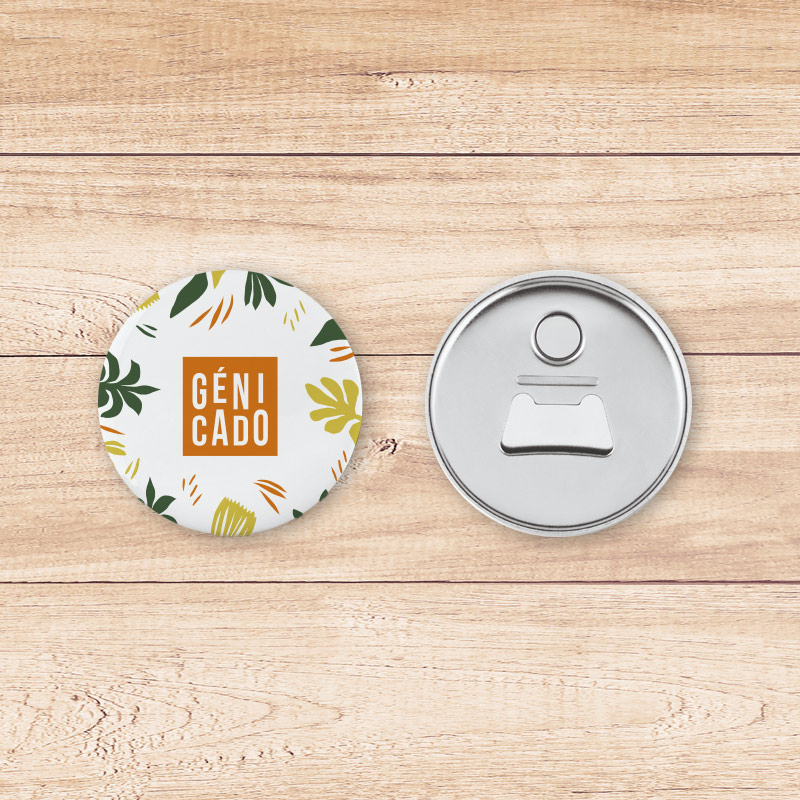 Décapsuleur rond solide en métal