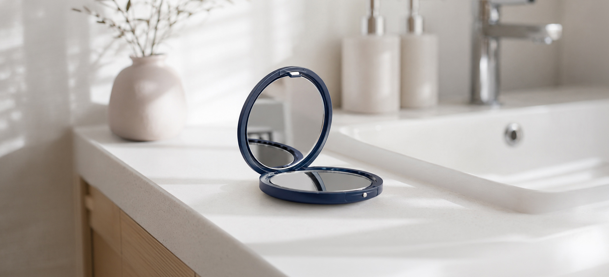 Miroir de poche personnalisé