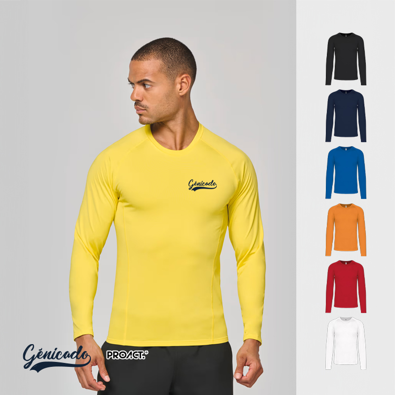 T-shirt running homme de sport à personnaliser promotionnel