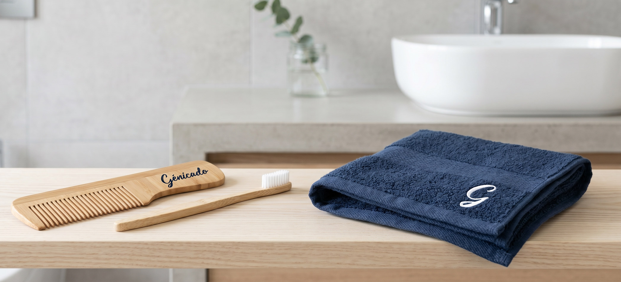 Accessoires de beauté personnalisés