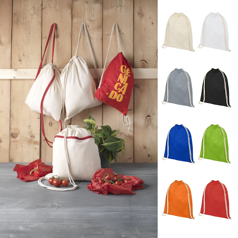 Sac cordon en coton 210D