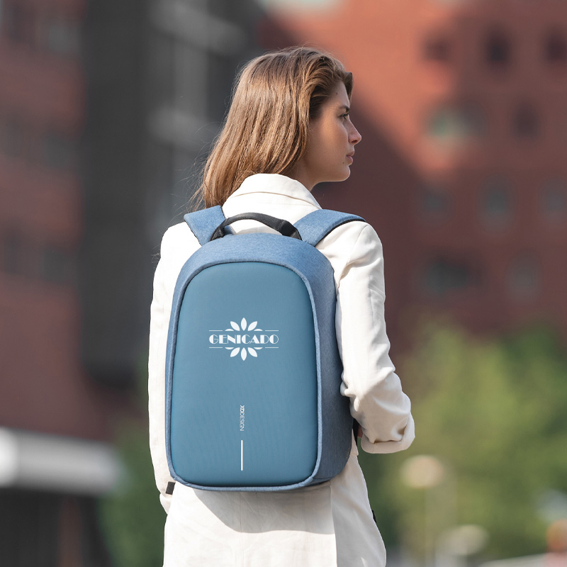 Sac à dos anti-lacération ordinateur en rPET