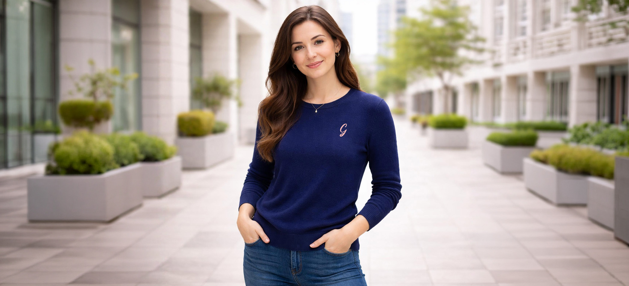 Pull publicitaire avec logo pour homme et femme