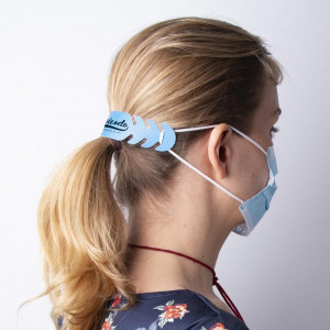 Attache publicitaire pour masque made in France