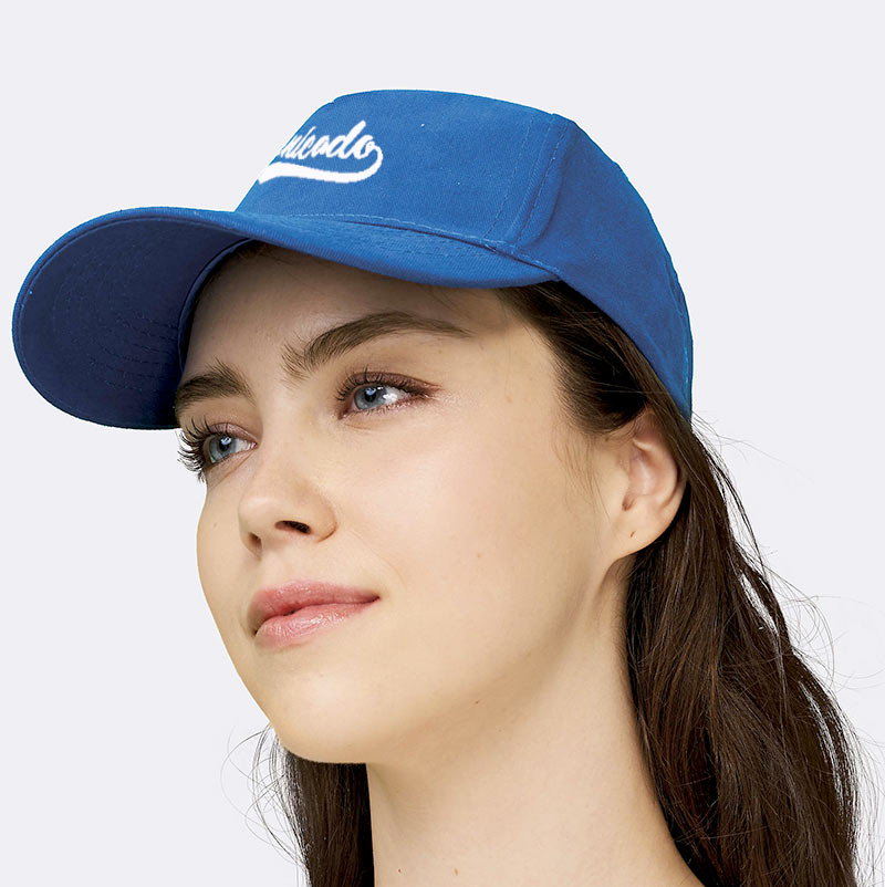 Casquette 5 panneaux coton brossé