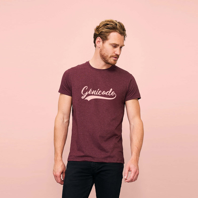 T-shirt homme col rond ajusté