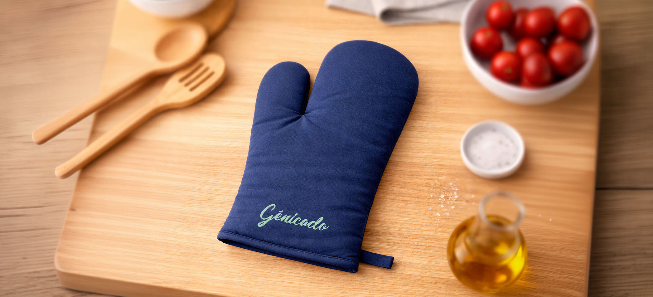 Gant de cuisine et manique