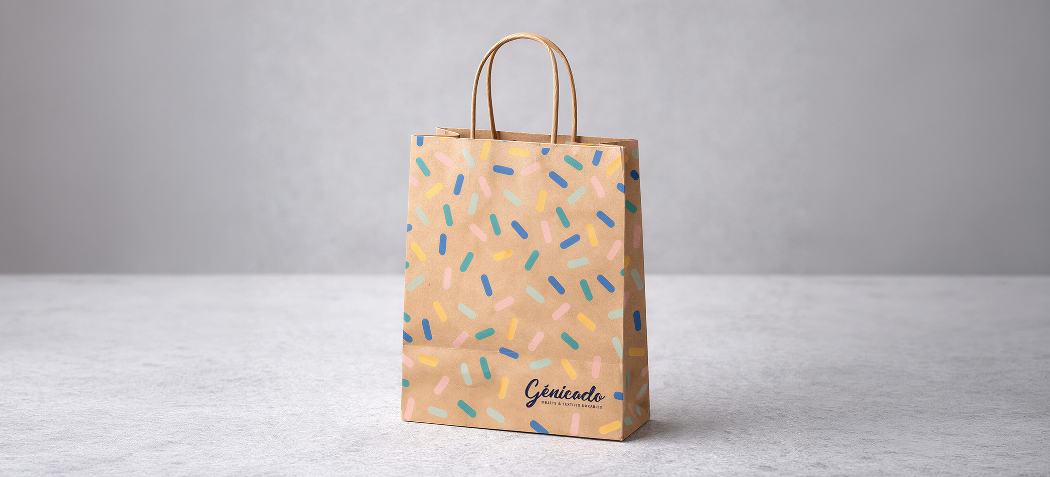 Sac kraft personnalisé