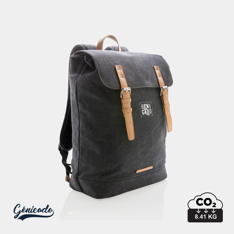 Sac à dos ordinateur personnalisé en toile