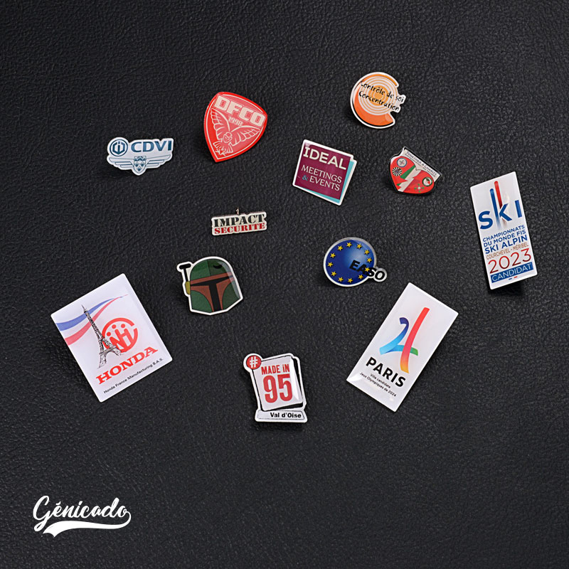 Pin's personnalisé inox