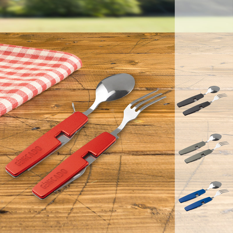Couverts pliables multi-fonction