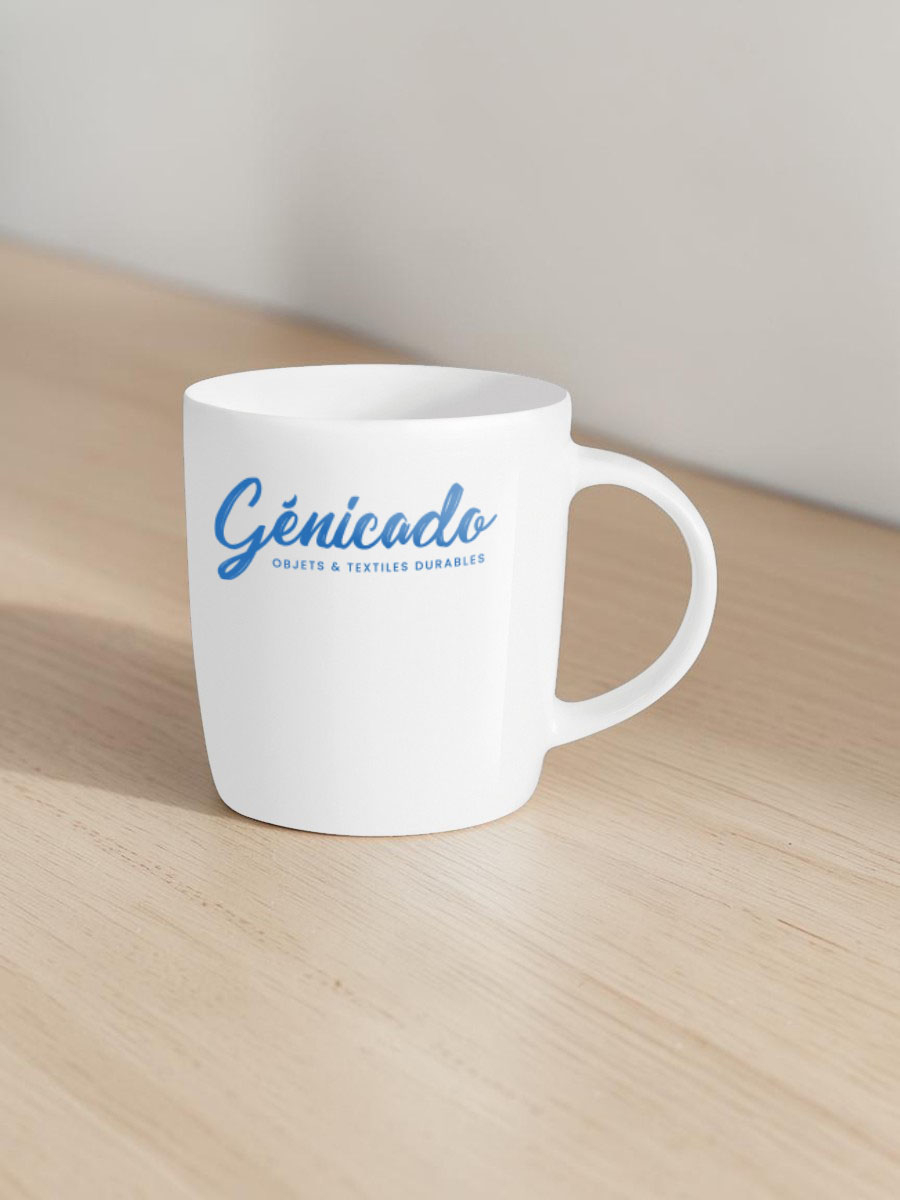 Mug publicitaire en porcelaine 300ml fabriqué en Allemagne