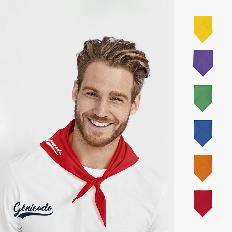 Bandana publicitaire en polyester et coton  10 coloris