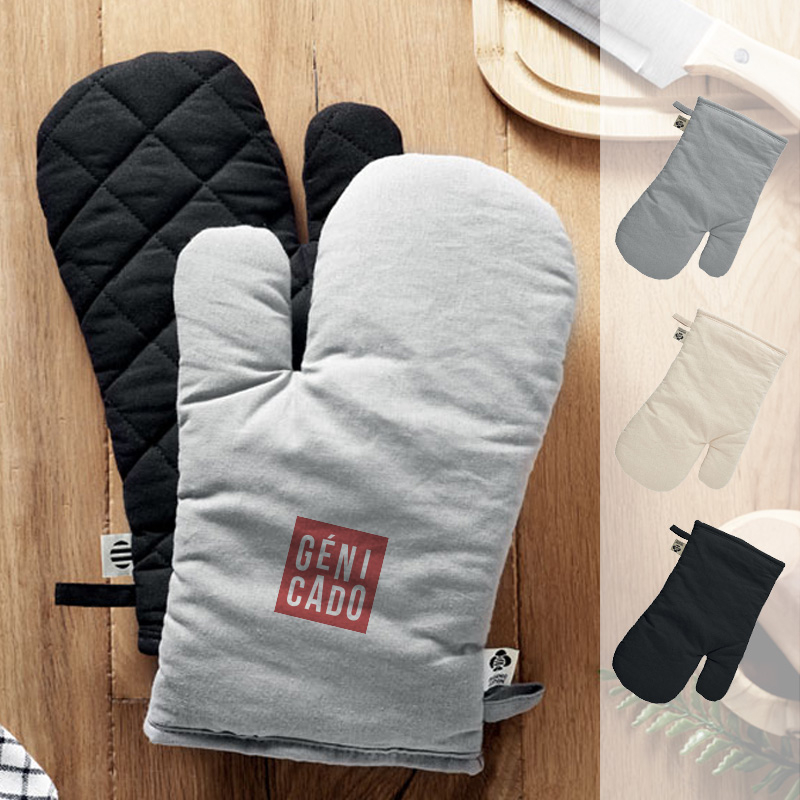 Gant de cuisine en coton organique 170gr/m²