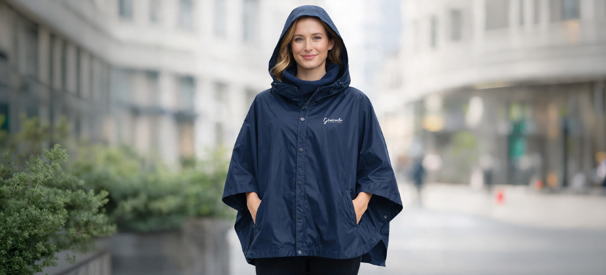 Poncho personnalisé publicitaire