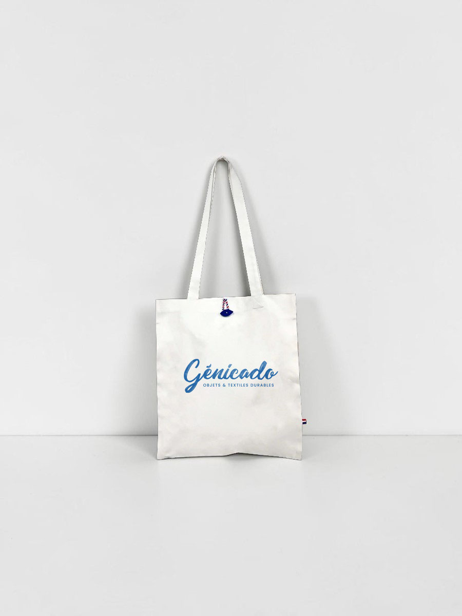 Tote bag en Seaqual made in France personnalisable 225 gr/m2