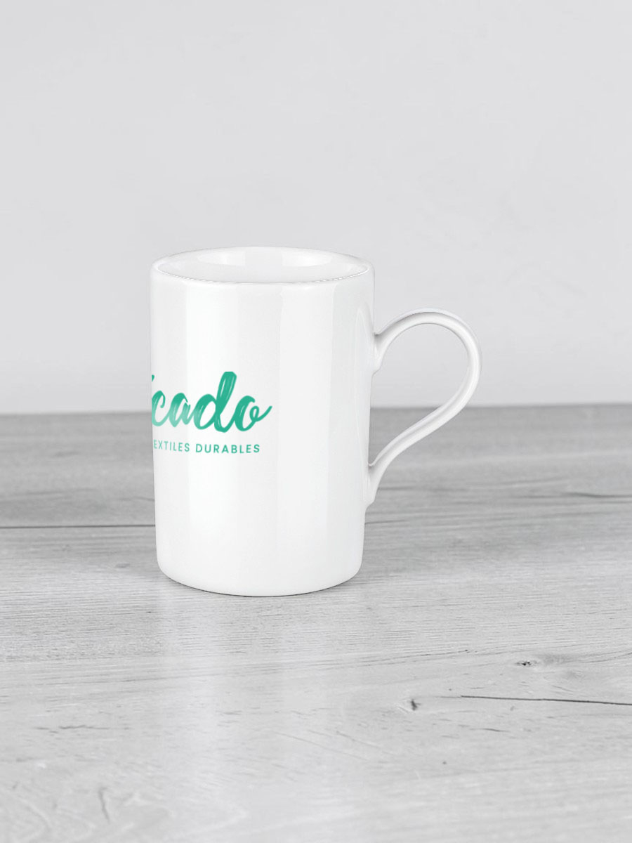 Mug cylindrique en porcelaine 270ml