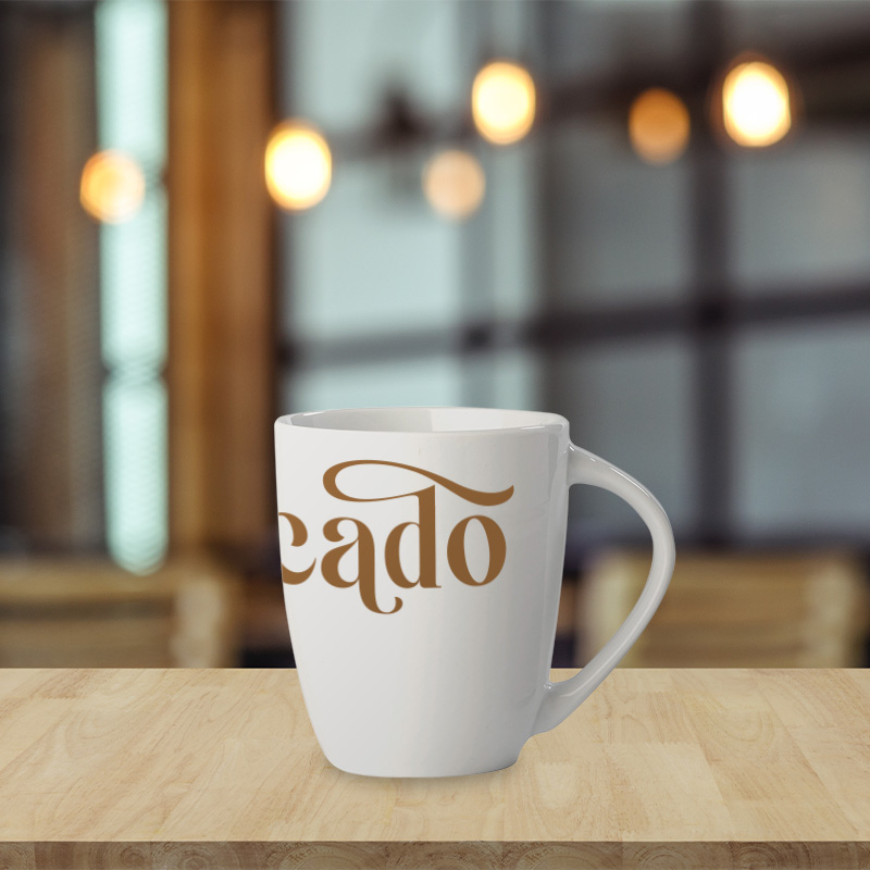 Mug en porcelaine 270ml fabriqué en Europe