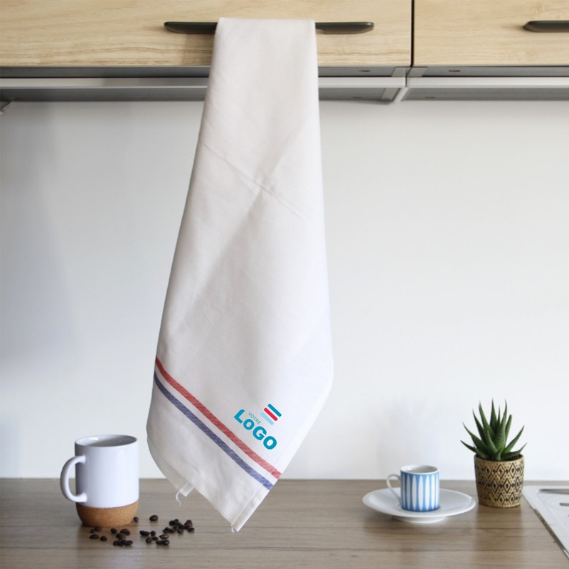 Torchon en coton fabriqué en France