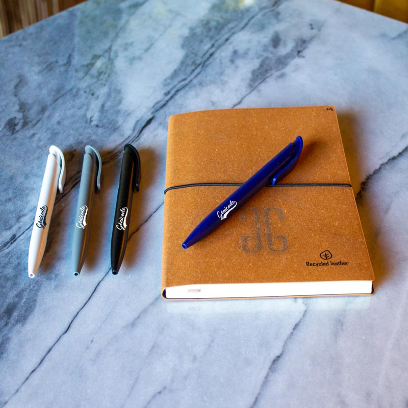 Stylo bille challenger matt recyclé